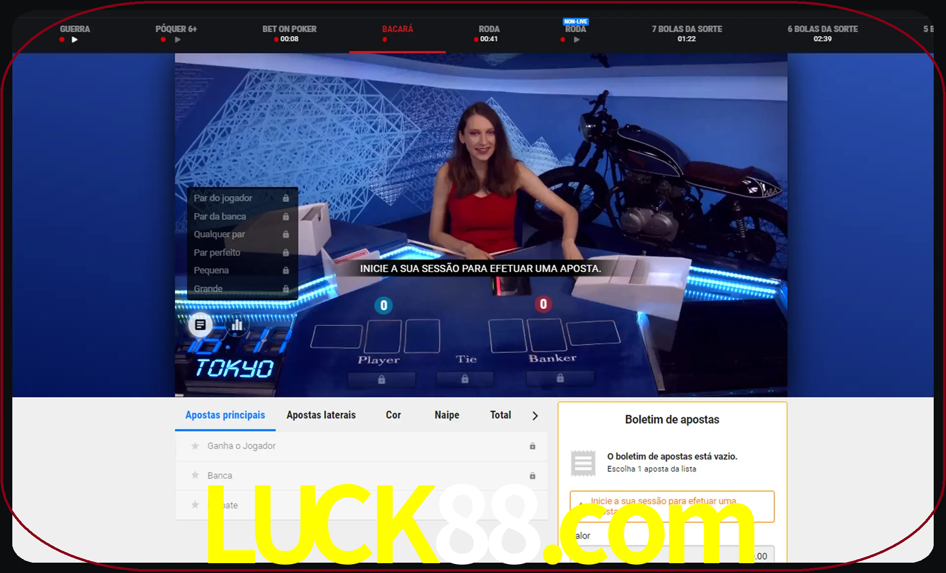 Jogar Betgames intrigantes com verdadeiros dealers.