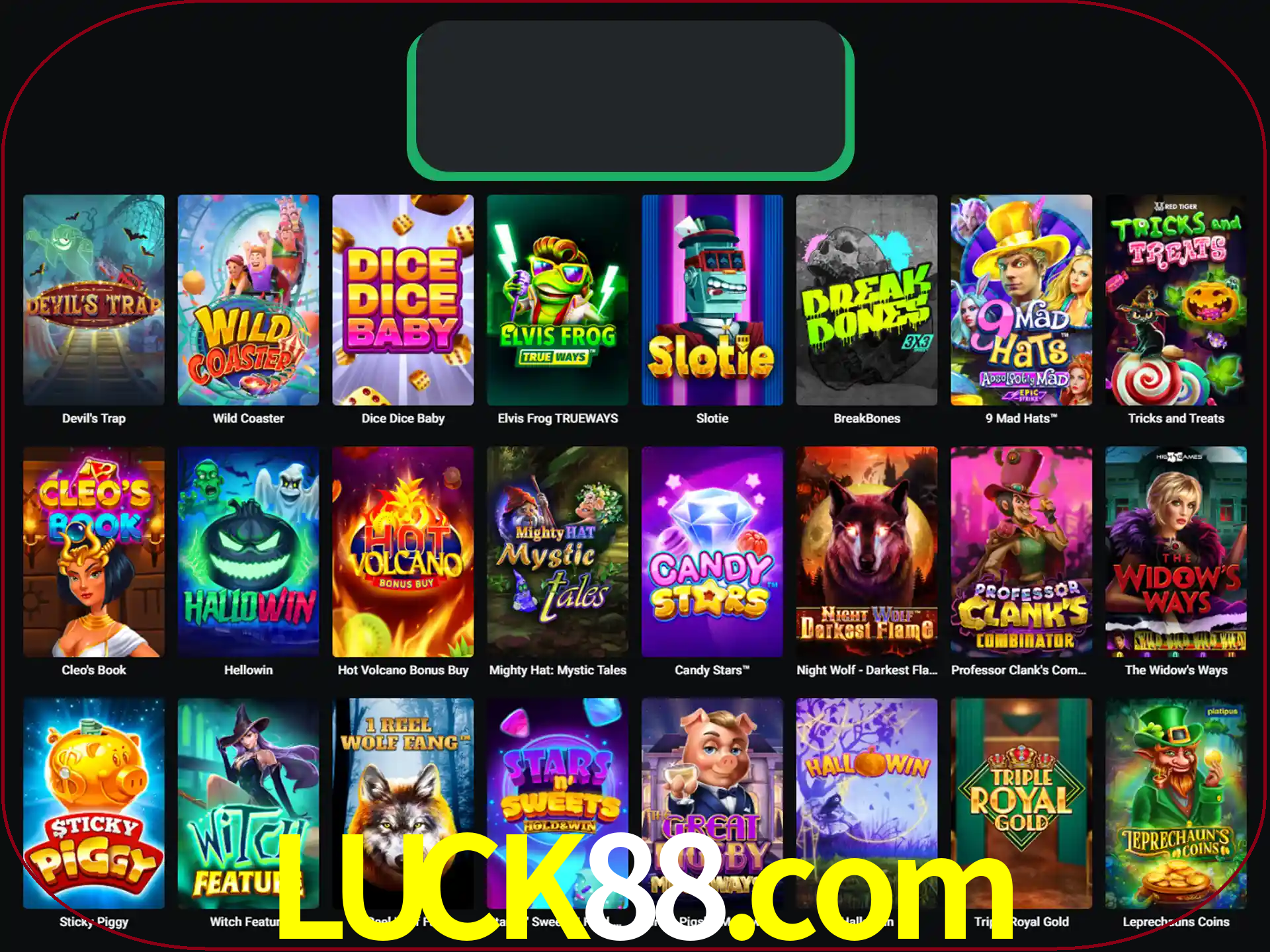 Procure por seus amados jogos de slot.
