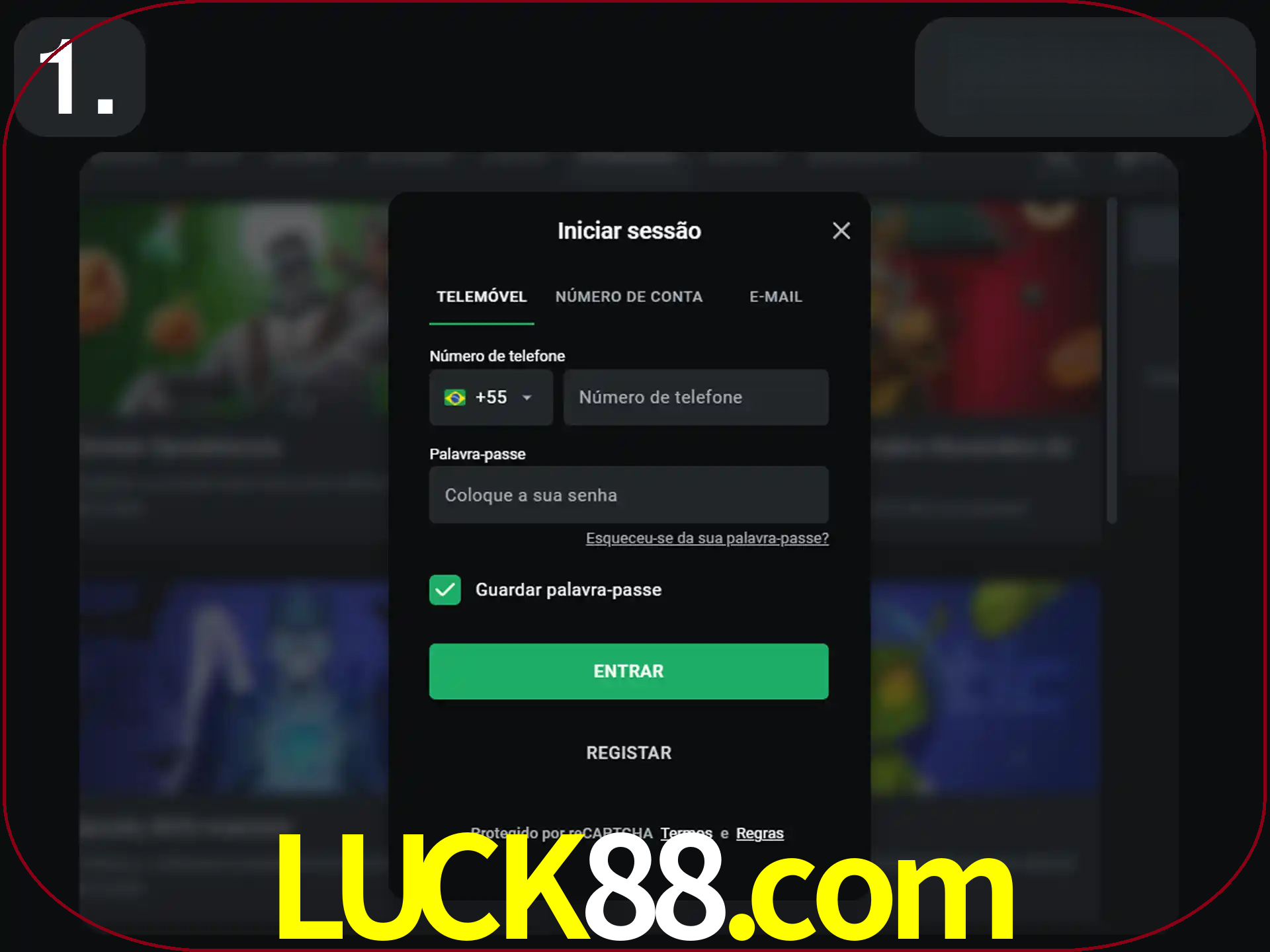 Acesse o site.